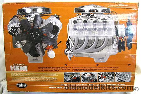 Testors 1/4 Visible Dodge Hemi 426 Motorized Engine